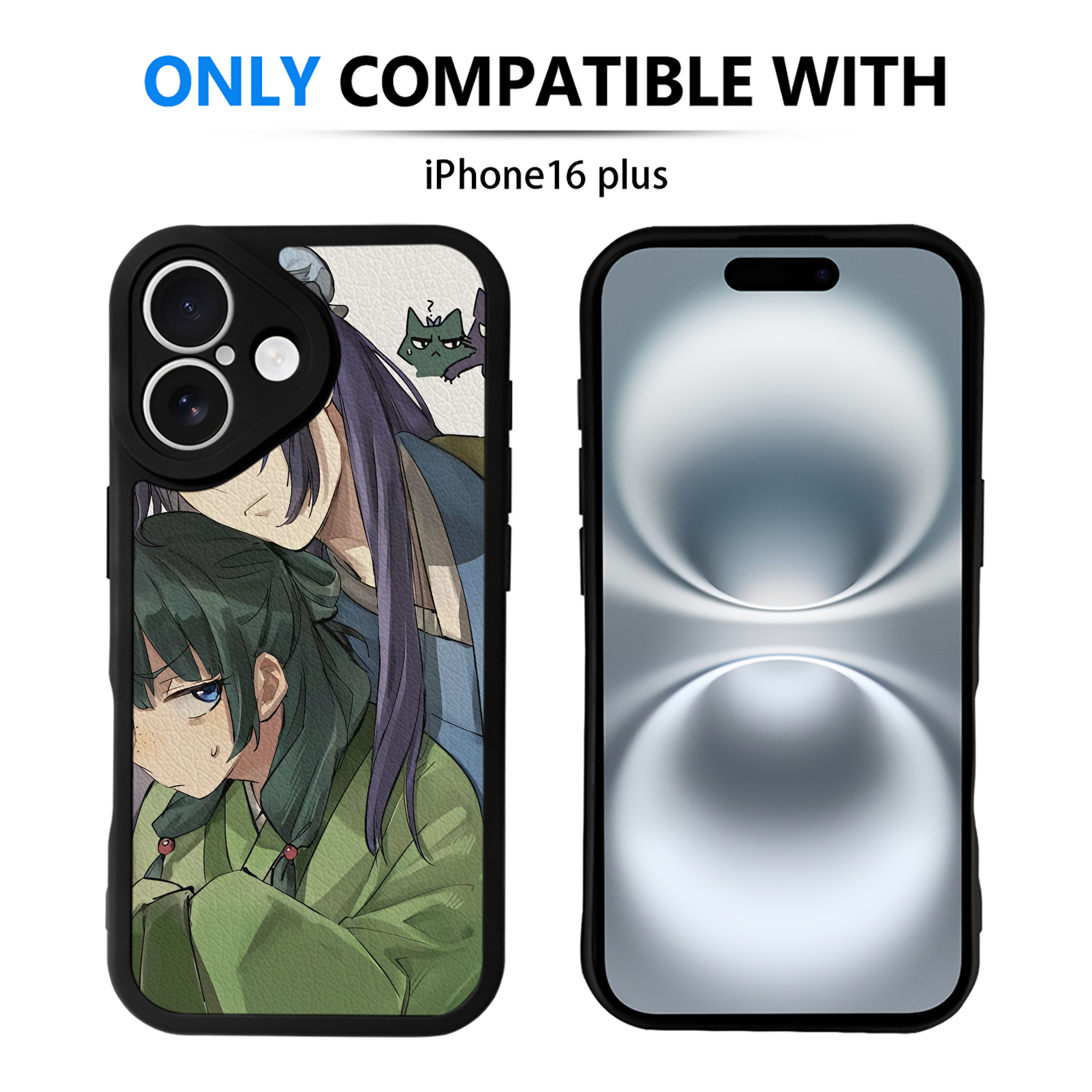 薬屋のひとりごと The Apothecary Diaries 【iPhone 16シリーズ対応】シリコンスマホケース（レザー調） 材質：シリコン